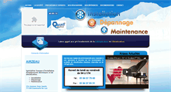 Desktop Screenshot of airzeau.com